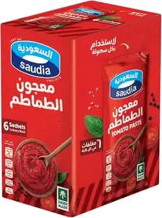 معجون طماطم سعودي 6 × 60 جم